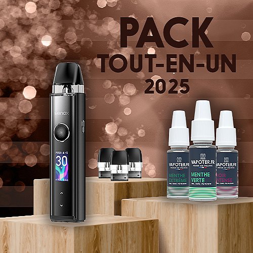 Pack Tout-en-Un 2025 Wenax Q Pro GeekVape - Saveurs fraîches