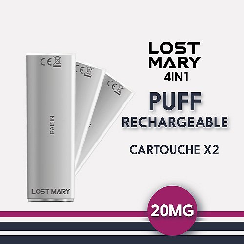 Pack de 2 pods 4in1 2ml 20mg Lost Mary