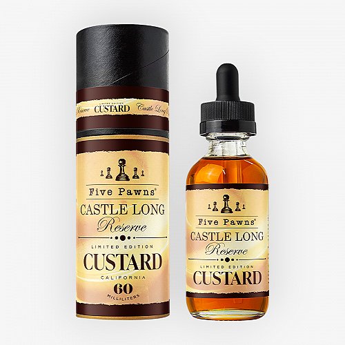 Castle Long Reserve Custard Limited Edition Five Pawns 50ml