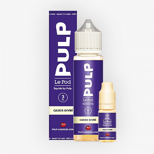 Pack 60ml Cassis Givré Pod Liquide Pulp - 03mg