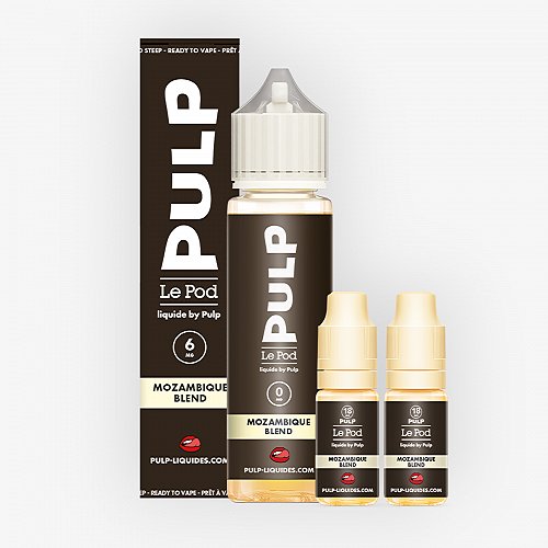 Pack 60ml Mozambique Blend Pod Liquide Pulp - 06mg