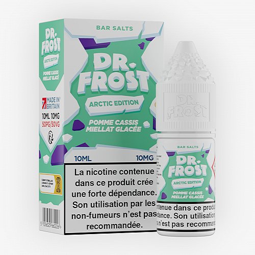 Pomme Cassis Miellat Glacée Nic Salt Dr. Frost Arctic Edition 10ml