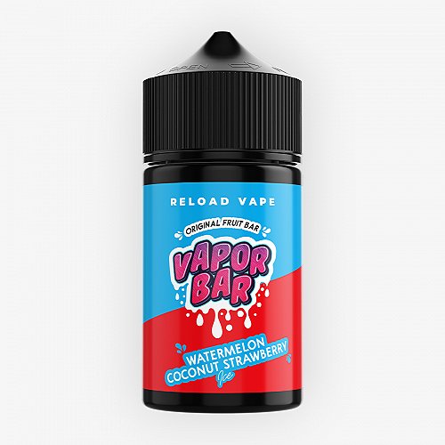 Watermelon Coconut Strawberry Ice Vapor Bar Reload Vape 50ml