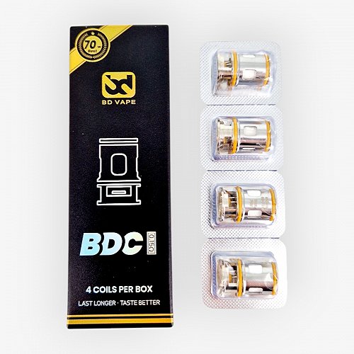 Pack de 4 résistances BDC BD Vape