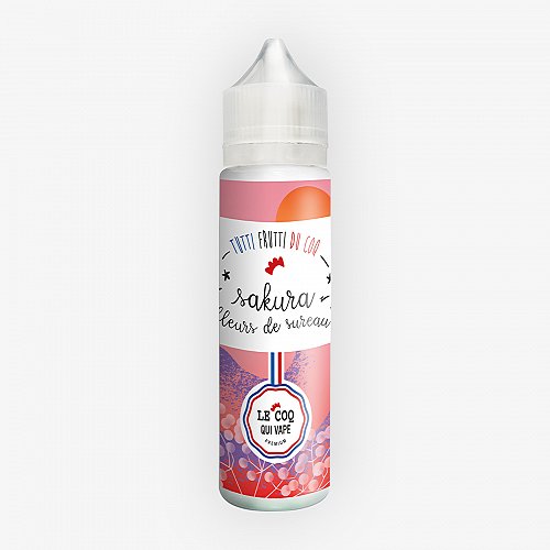 Sakura Fleurs De Sureau Le Coq Qui Vape Premium 50ml