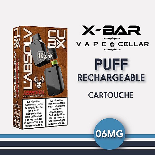 Recharges Cub X Vape Cellar / X Bar 6mg