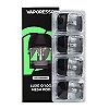 Pack de 4 cartouches + résistance Luxe Q Corex Vaporesso 1 ohm Corex