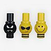 Pack de 3 Drip Tips 510 Hookah Air Smile Fumytech Taille S Modèle B