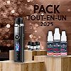 Pack Tout-en-Un 2025 Wenax Q Pro GeekVape - Saveurs fruitées Fraise Sauvage / Fraise Pastèque / Duo des Bois - 06mg